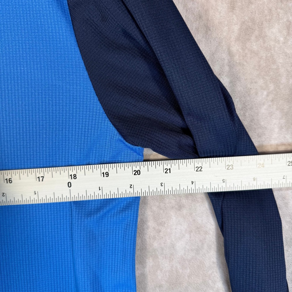 NBA Oklahoma City Thunder Shirt Mens Large Blue Long Sleeve Basketball Fan Gear - Picture 6 of 7